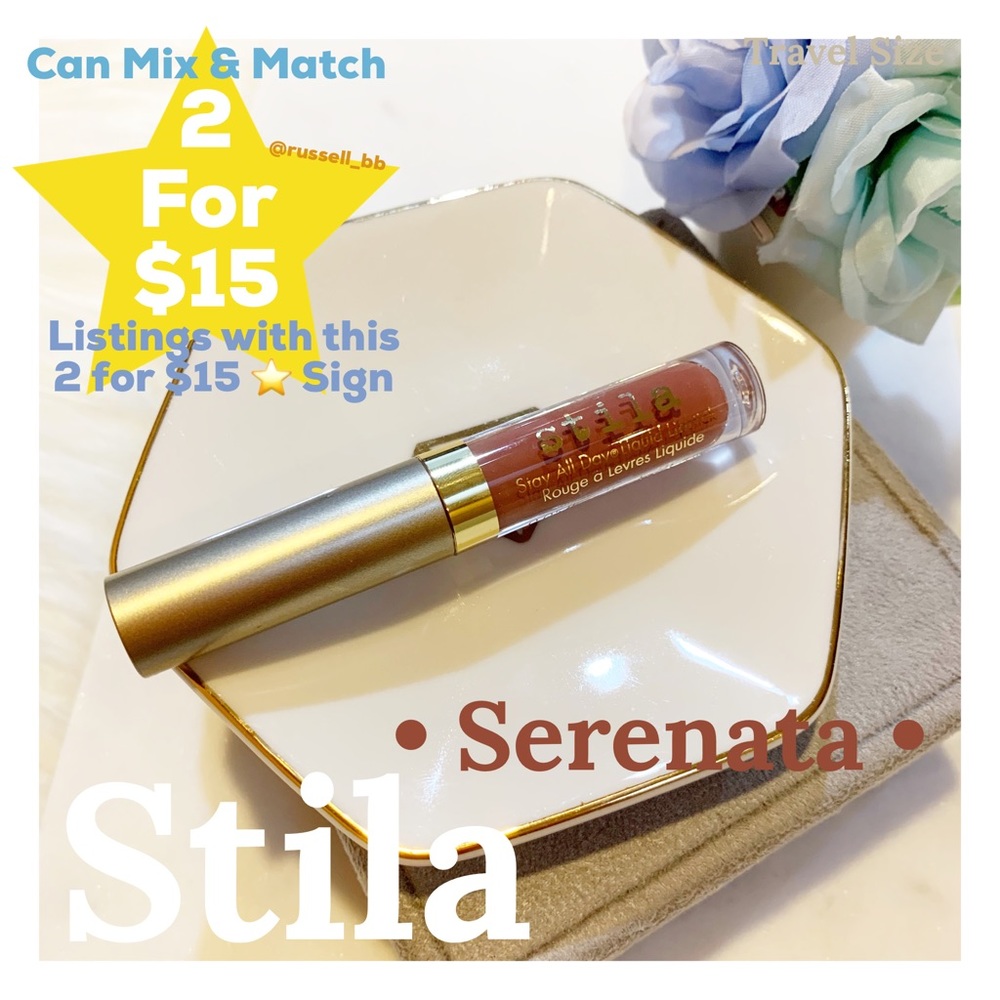 Stila Stay All Day Liquid Lipstick • Serenata. • - Picture 1 of 7
